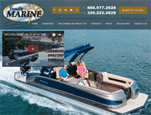Tablet Screenshot of familymarineboats.com